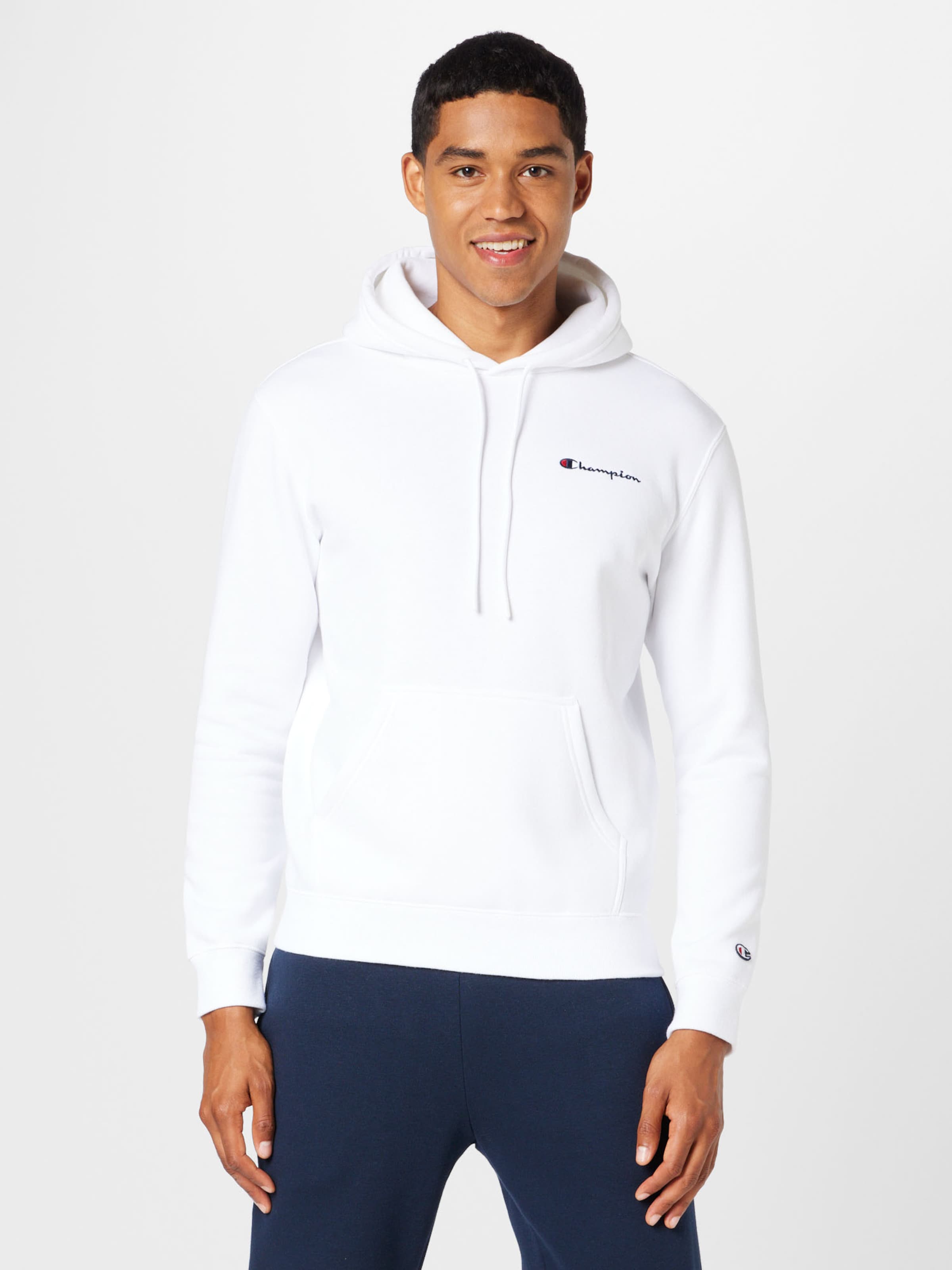 Champion Authentic Apparel Sweatshirt i Hvid | ABOUT YOU