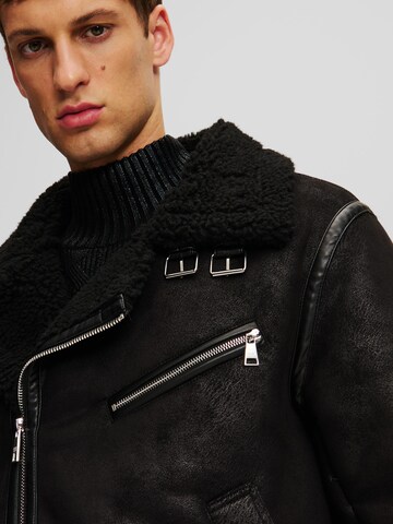 Karl Lagerfeld Winterjacke in Schwarz