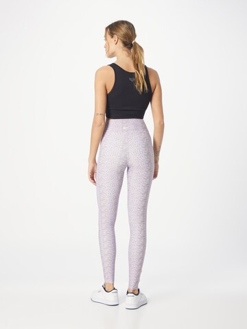 Reebok Skinny Workout Pants in Purple