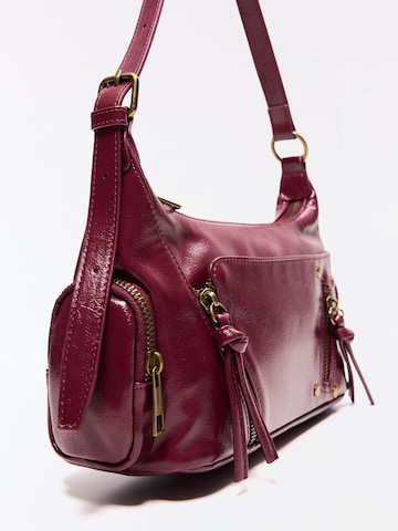 Sac bandoulière Bershka en rouge