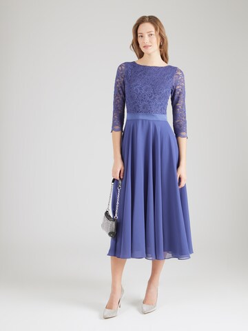 Robe de soirée SWING en bleu