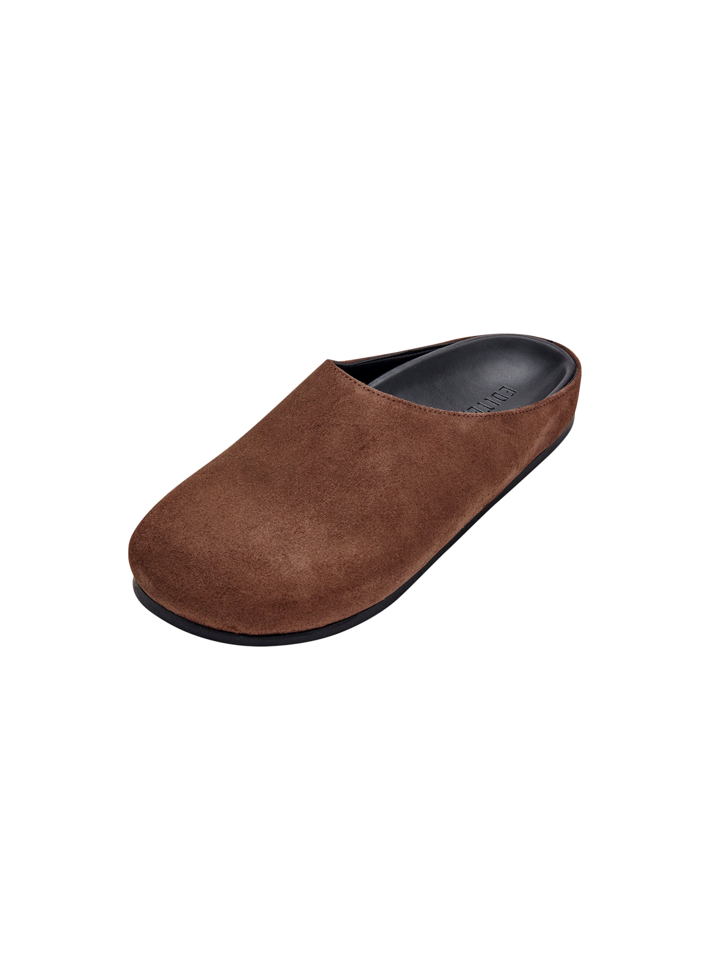 EDITED Παντόφλα σε καφέ: μπροστά