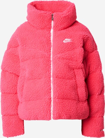 Nike Sportswear Zimska jakna | roza barva: sprednja stran