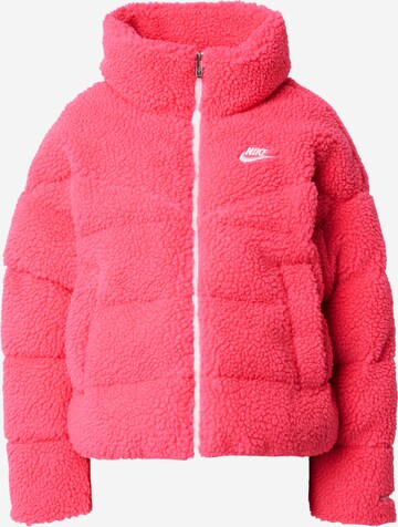 Nike Sportswear Jacke in Pink: predná strana