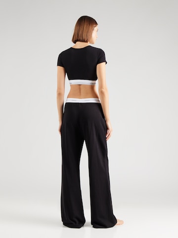 Calvin Klein Regular Панталон пижама в черно