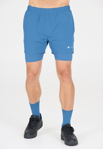 Virtus Regular Sports trousers 'Zayne' in Blue: front