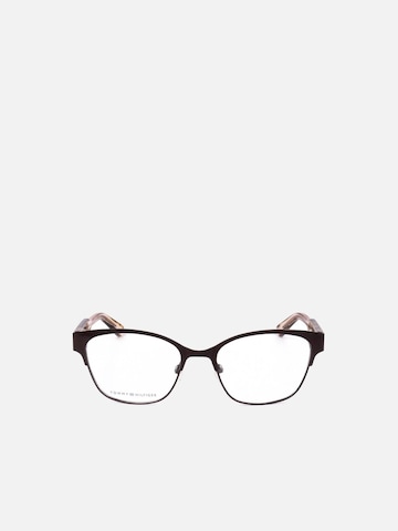 TOMMY HILFIGER Zonnebril 'Tommy Hilfiger TH 1388 Brown beige havana 52/18/140 WOMAN Eyewear Frame' in Bruin