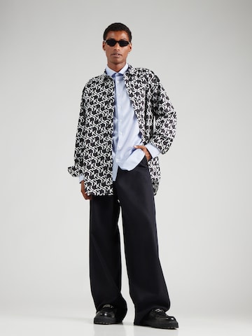 Comfort fit Camicia di KARL LAGERFELD JEANS in nero