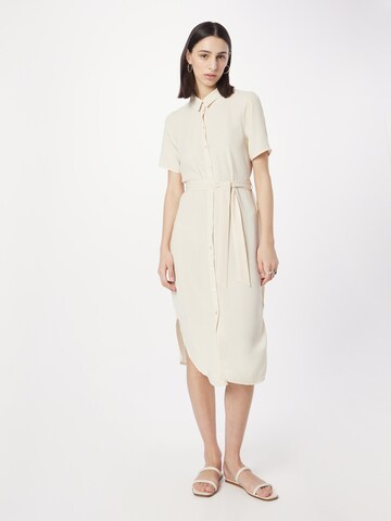 JDY Shirt dress 'Rachel' in Beige: front