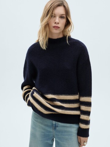 MANGO Sweater 'CAPITAN' in Blue: front