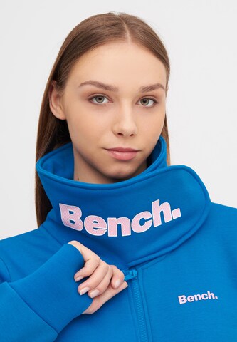 BENCH Sweatjacke in Blau
