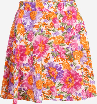 Vila Petite Skirt 'LINEA' in Green / Purple / Orange / Pink / White, Item view
