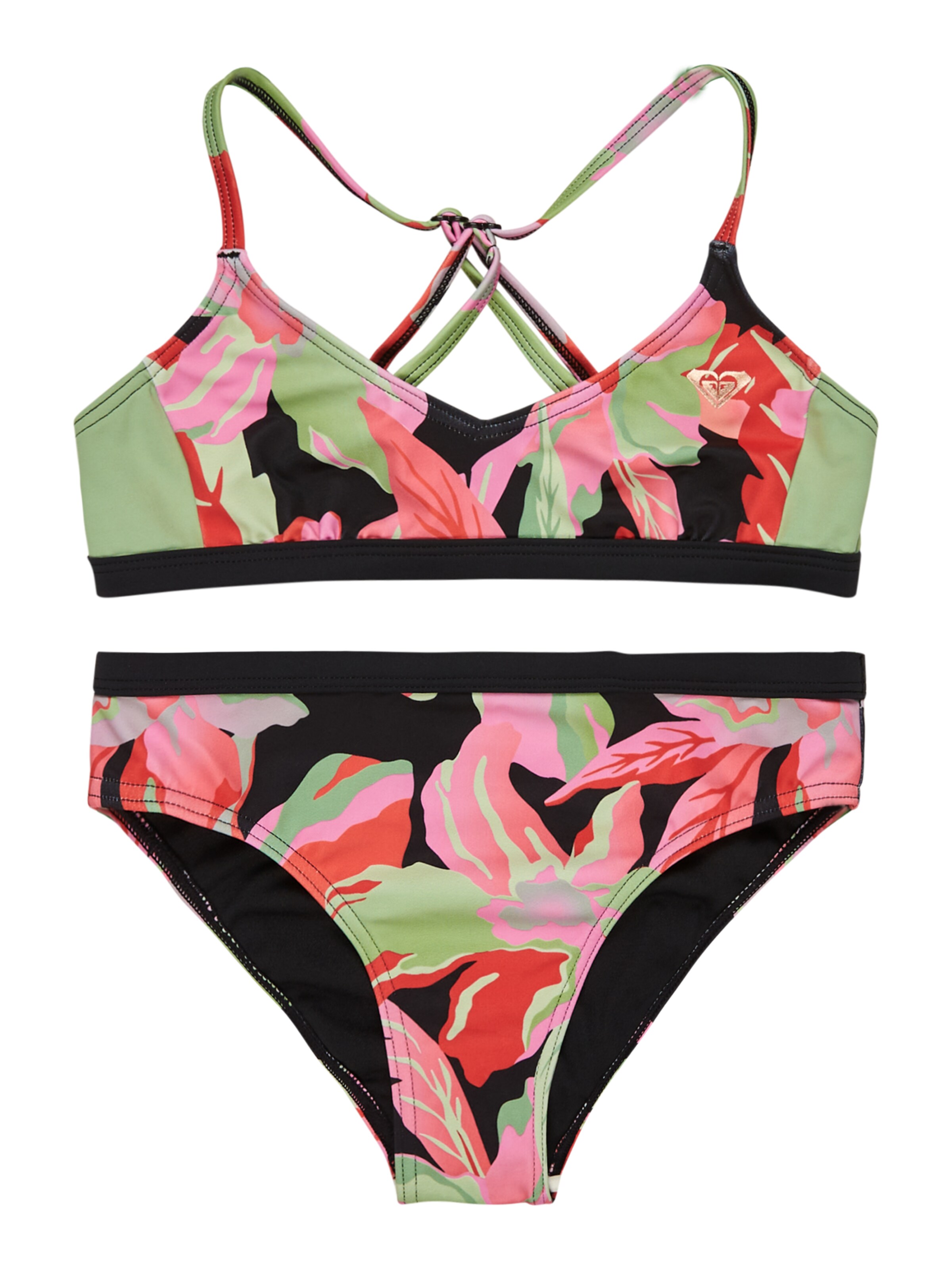 Bustier Bikini 'Active' ROXY en gris : devant