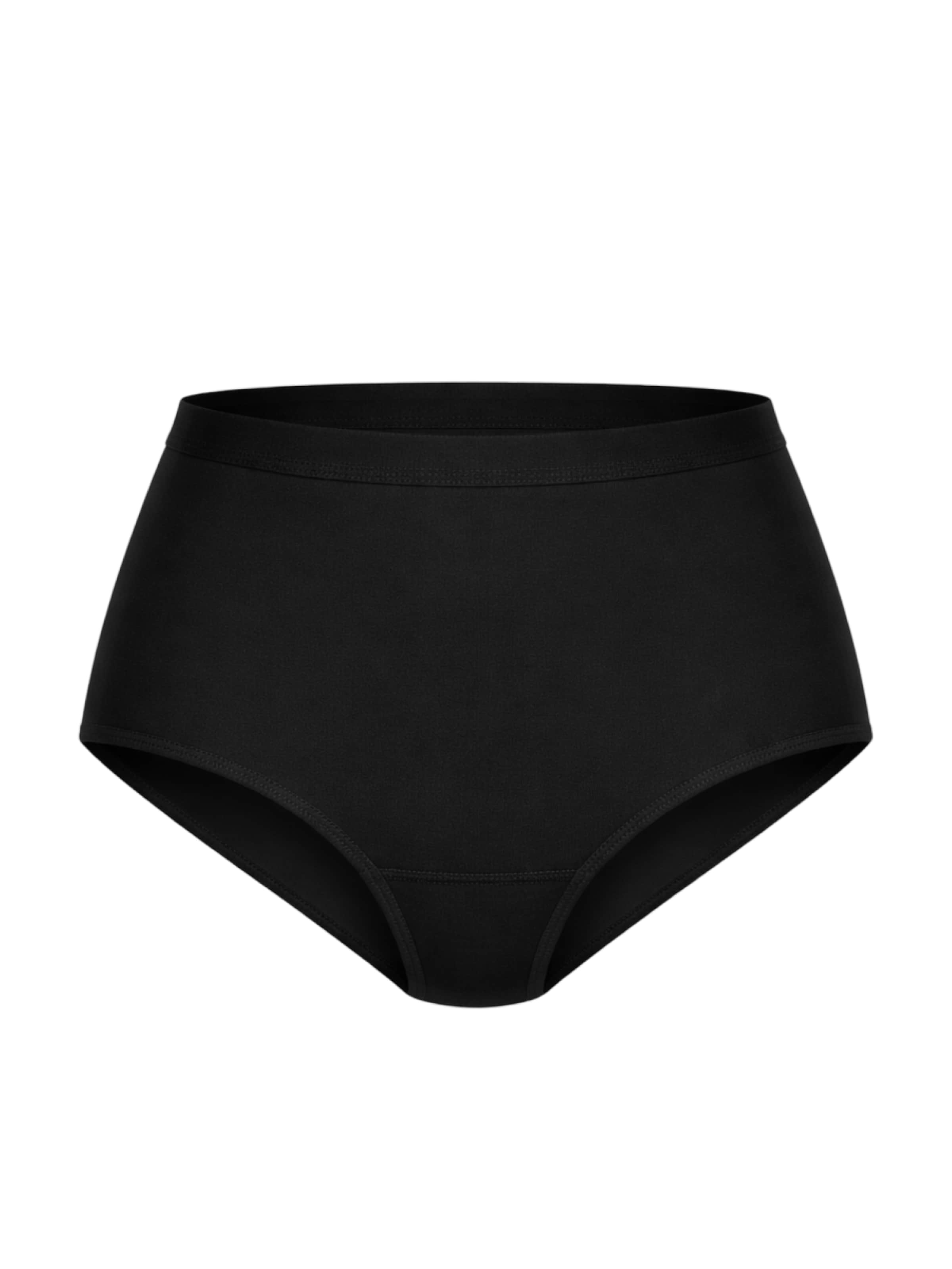Blackspade Slip in Schwarz: Vorderseite