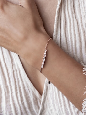 Hey Happiness Bracelet 'Tennis Glow' in Gold