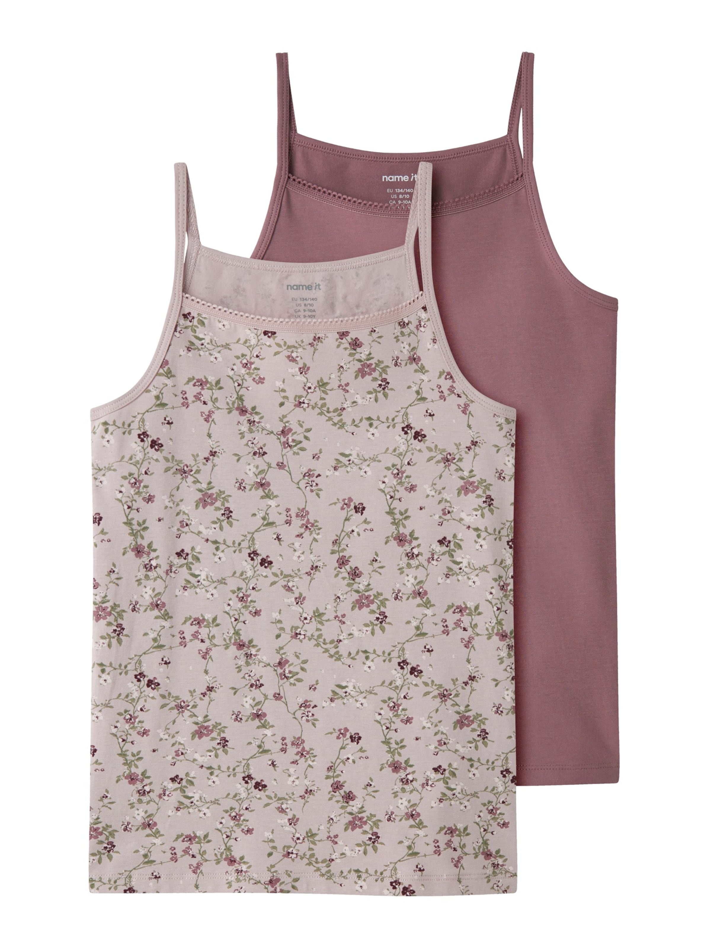 Maillot de corps NAME IT en violet : devant