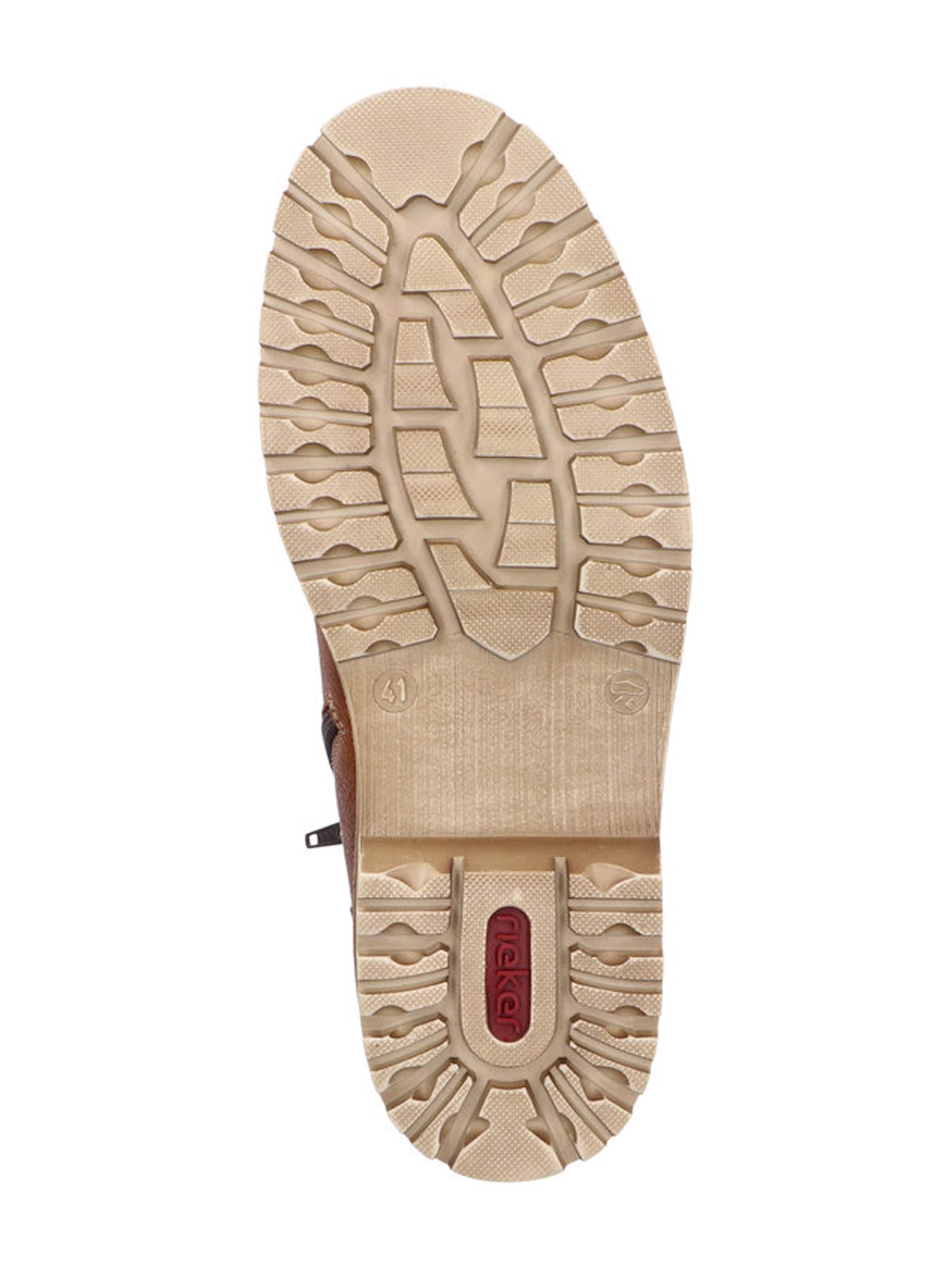 RiekerČizme na vezanje - smeđa boja