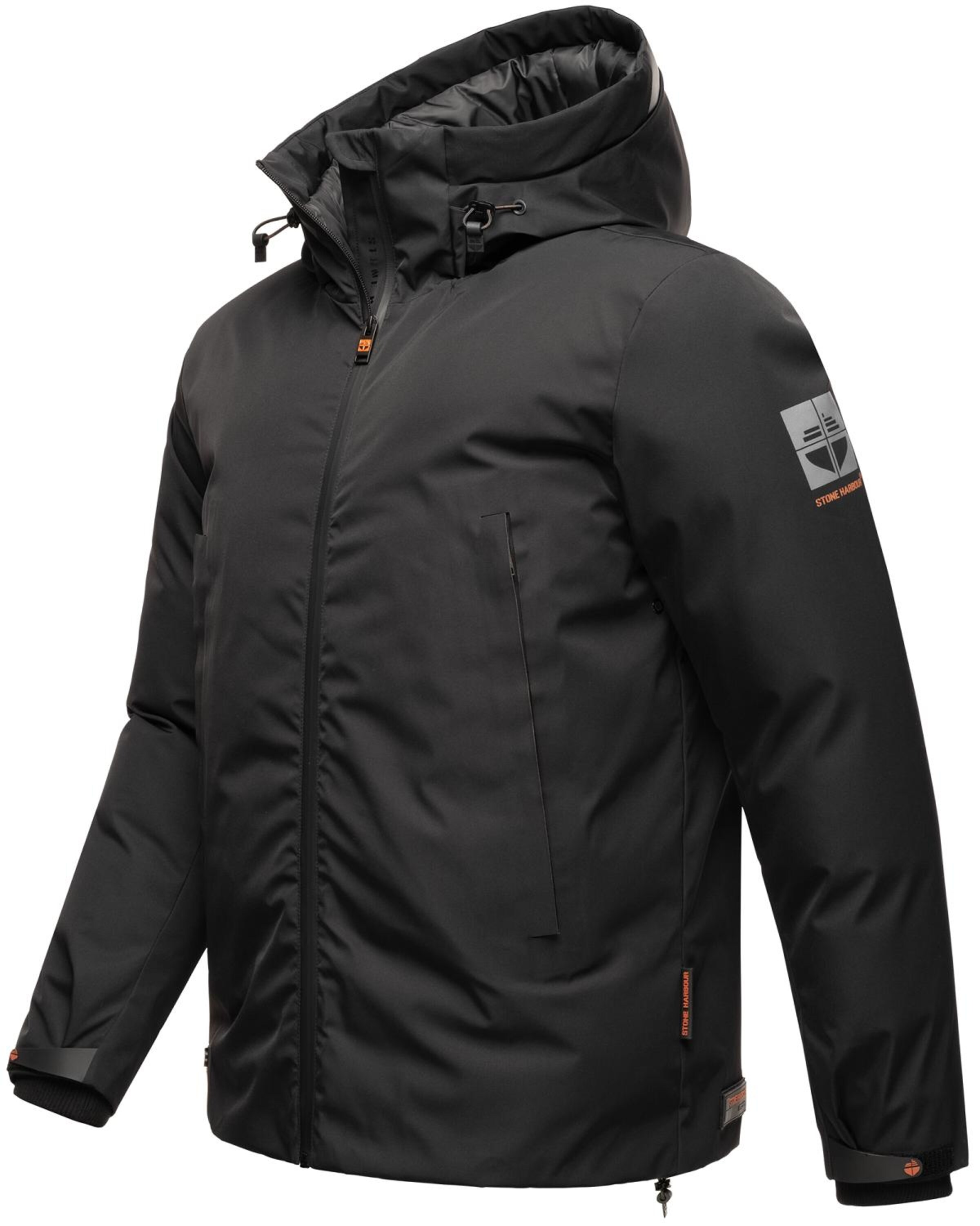 STONE HARBOUR Winter jacket in Black