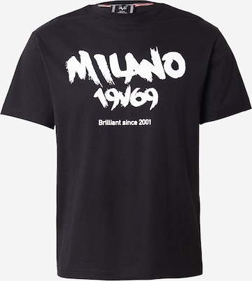 19V69 ITALIA Shirt 'Rafael' in Black: front