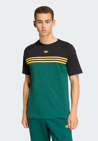 T-Shirt ADIDAS ORIGINALS en vert : devant