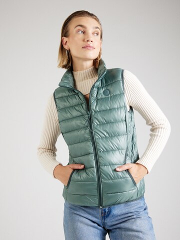 QS Bodywarmer in Groen: voorkant