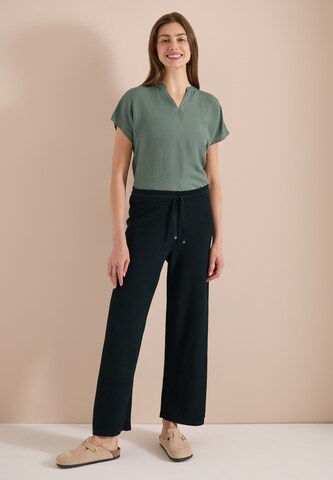 CECIL Loose fit Pants in Black: front