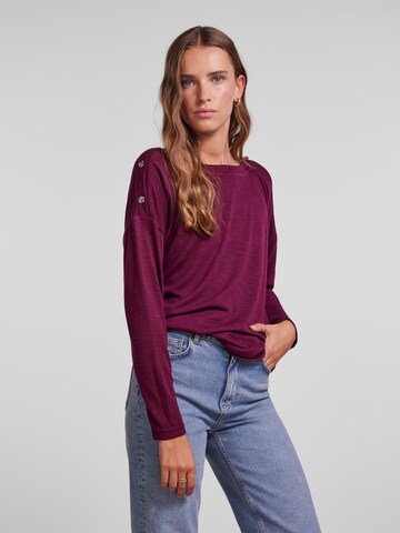 Pull-over 'Ollie' PIECES en violet : devant