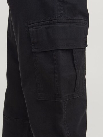 Jack & Jones Junior - Loosefit Pantalón 'JPSTKane JJHarlow' en negro