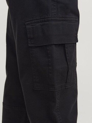 Jack & Jones Junior Loosefit Broek 'Kane Harlow' in Zwart