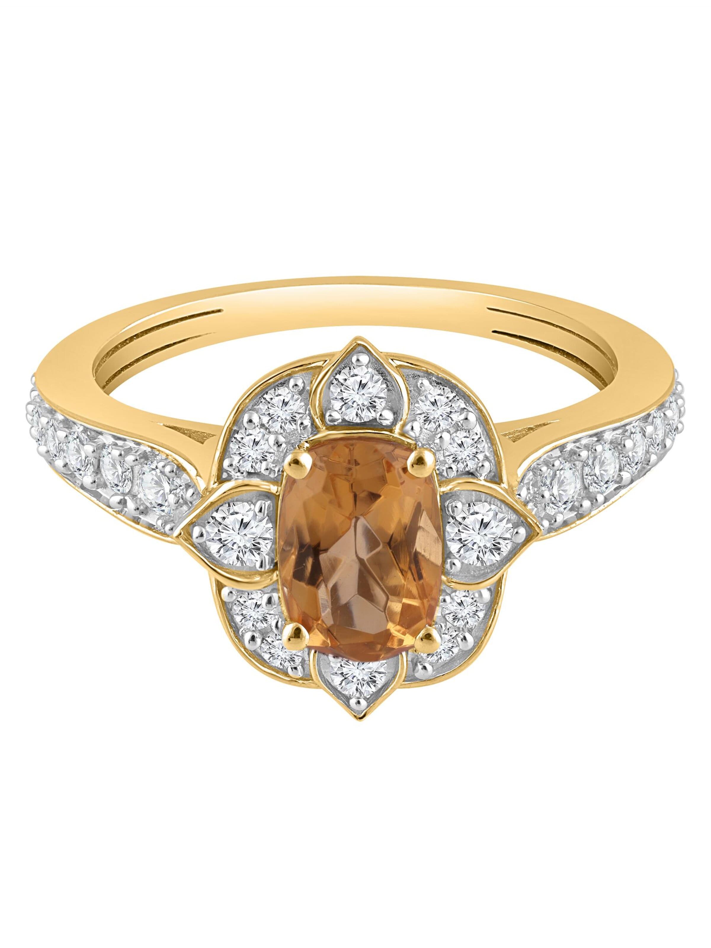 Anello di Diamant Exquis in oro: frontale