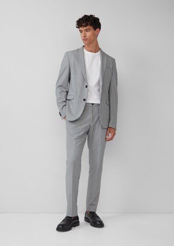 Coupe slim Veste de costume ' S.OPURE ' s.Oliver en gris