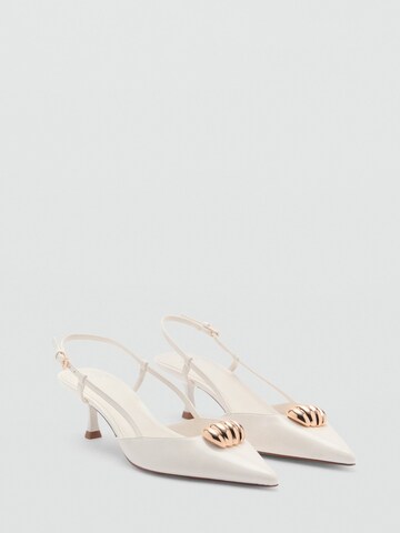 MANGO Pumps 'Imagine' in Weiß