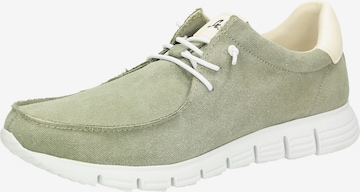 SIOUX Moccasins in Green: front