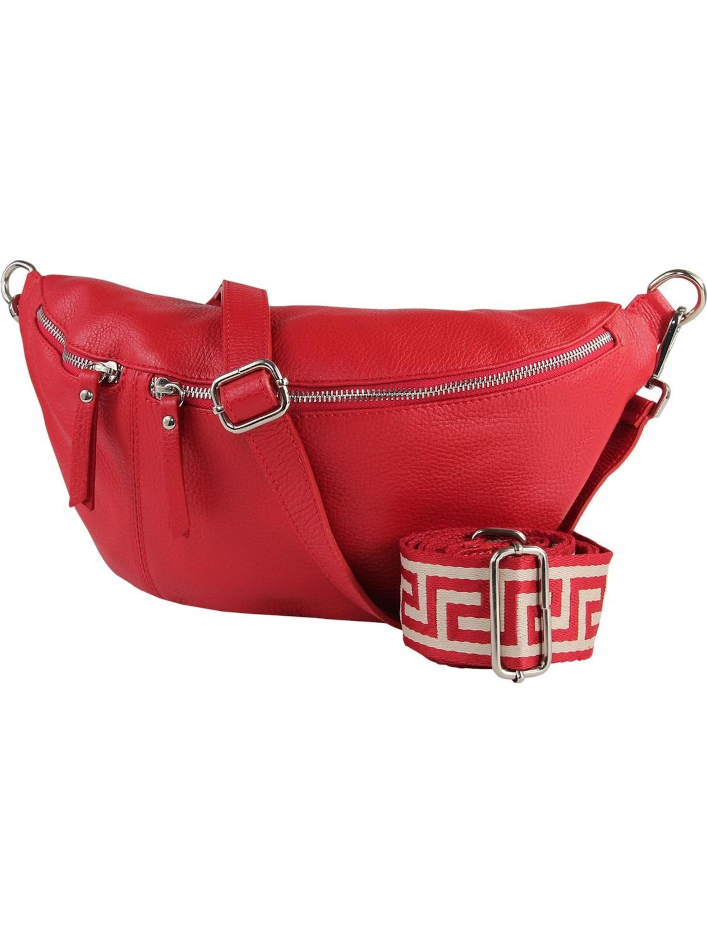 Toscanto - Riñonera en rojo: frente