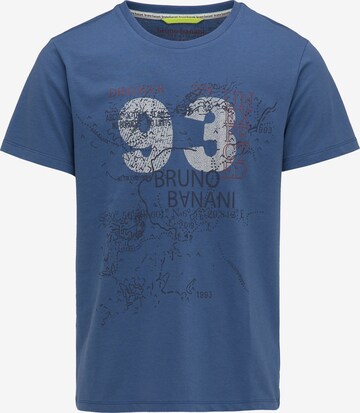 T-Shirt 'Smith' BRUNO BANANI en bleu : devant