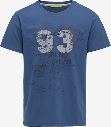 BRUNO BANANI Shirt 'Smith' in Blauw: voorkant
