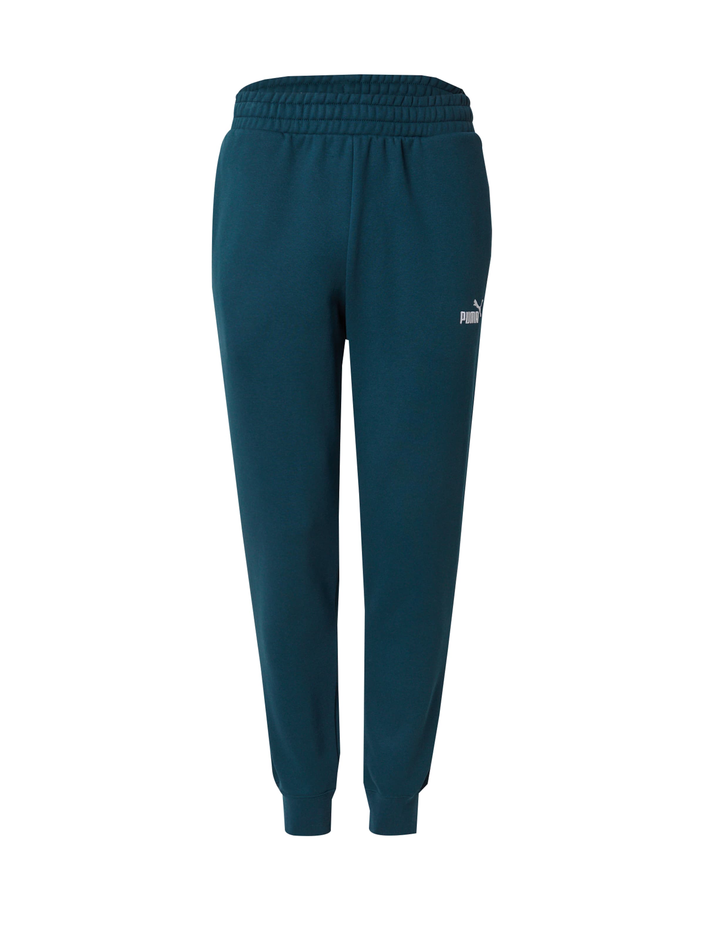 PUMA regular Sportsbukser 'ESS No. 1' i grøn: forside