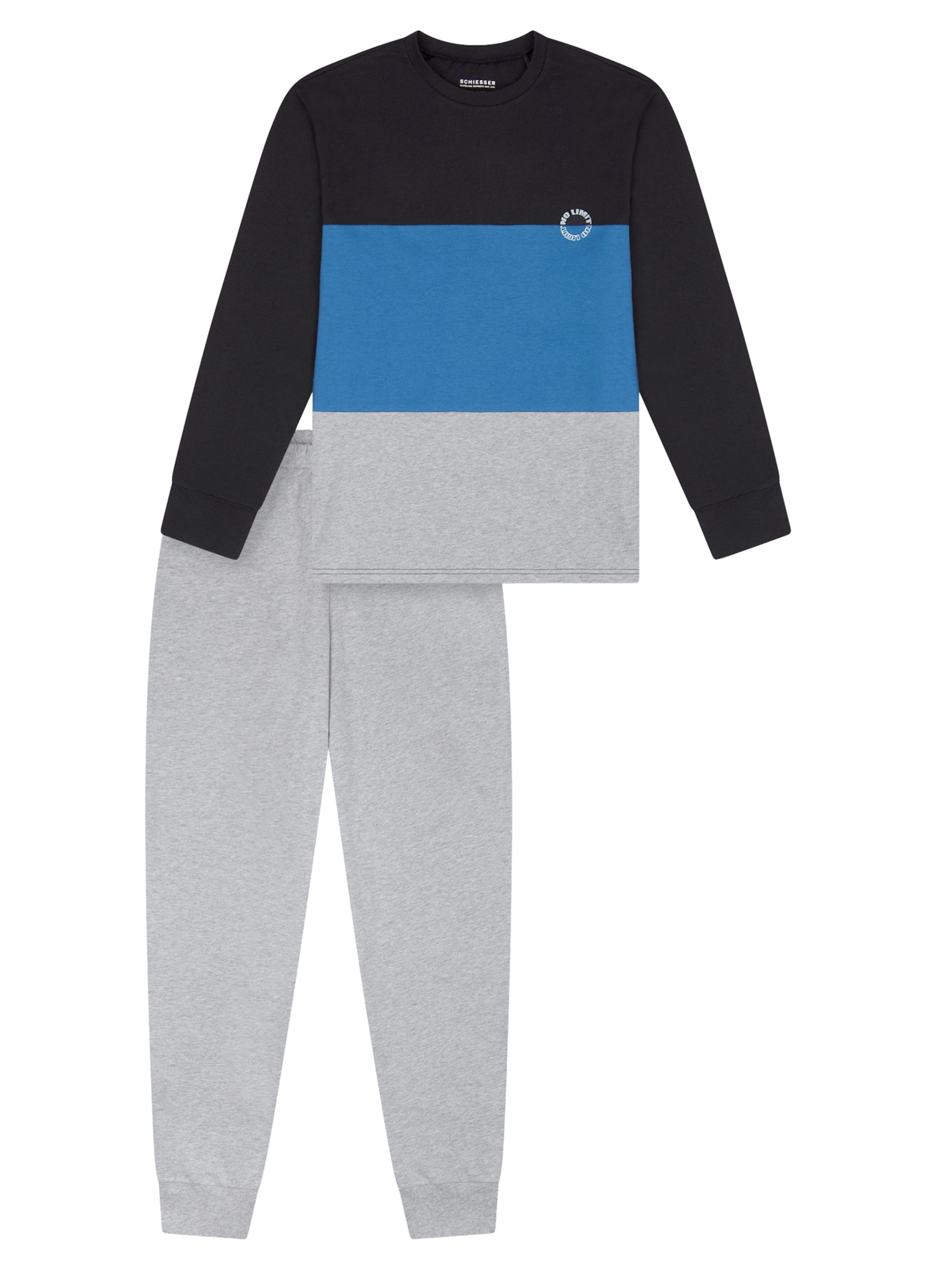 SCHIESSER Pajamas 'Teens Nightwear' in Grey: front