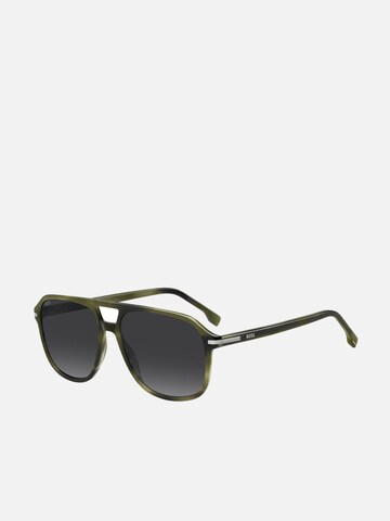 HUGO BOSS Sonnenbrille 'Hugo Boss BOSS 1751/S Grey crystal 57/16/145 MAN Sunglasses'‌‌‌‌‌‌ in Grün