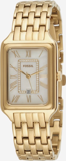 FOSSIL Uhr 'RAQUEL' in One Size in gold / weiß, Produktansicht
