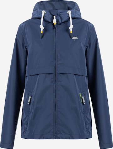 Schmuddelwedda Between-Season Jacket in Blue: front