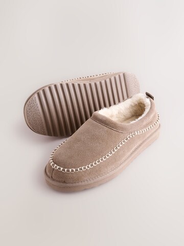 Pantoufle Next en marron