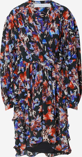 Vasarinė suknelė iš IRO, spalva – mėlyna / tamsiai violetinė / tamsiai oranžinė / juoda, Prekių apžvalga