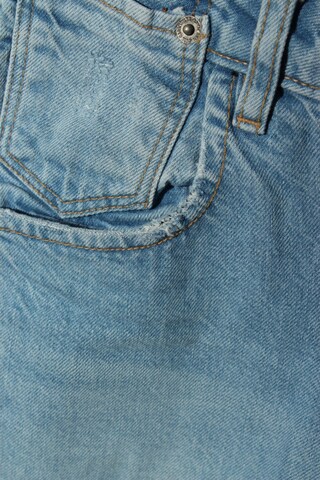MANGO Straight-Leg Jeans 27-28 in Blau