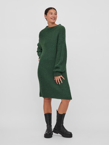 VILA Knit dress 'Suba' in Green