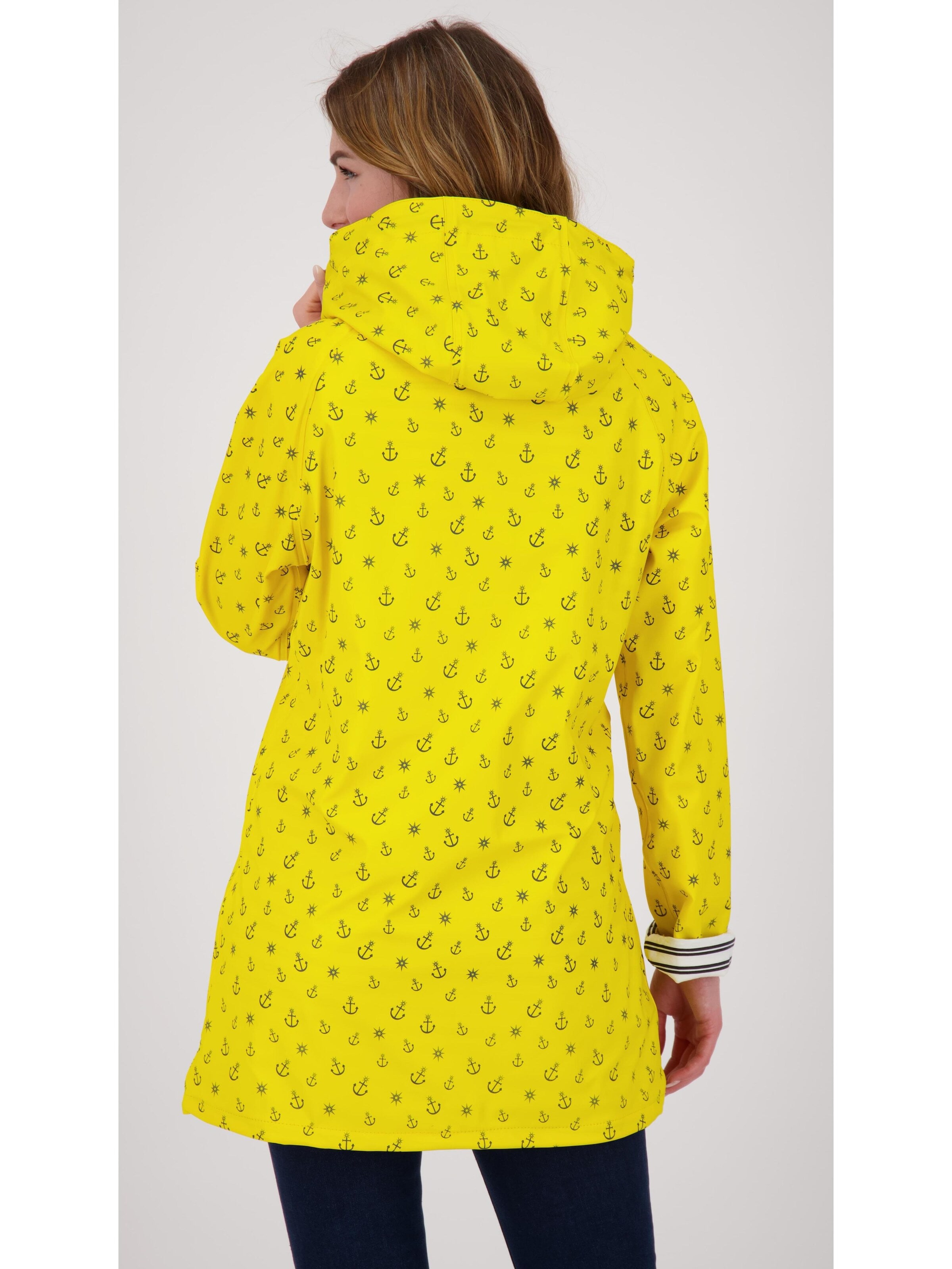 Parka di mezza stagione 'Friesennerz ANKERGLUTZAUBER' di ankerglut in giallo