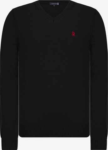 Pullover di Giorgio di Mare in nero: frontale