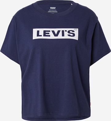 LEVI'S ®Majica 'Graphic Varsity Tee' - plava boja: prednji dio