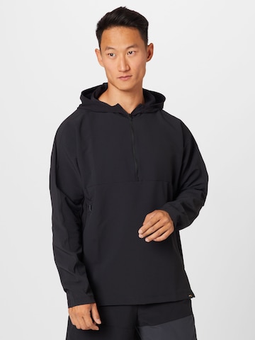 ADIDAS PERFORMANCE Athletic Jacket 'Workout Cordura ' in Black: front