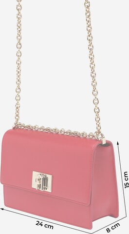 FURLA - Mala de ombro '1927' em vermelho